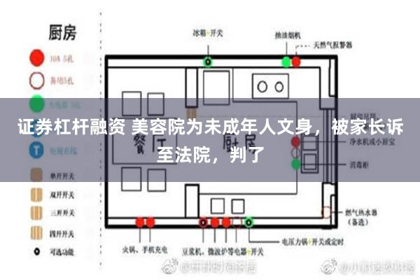 证券杠杆融资 美容院为未成年人文身，被家长诉至法院，判了