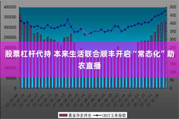 股票杠杆代持 本来生活联合顺丰开启“常态化”助农直播