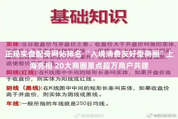 正规实盘配资网站排名 “入境消费友好型商圈”上海亮相 20大商圈景点超万商户共建