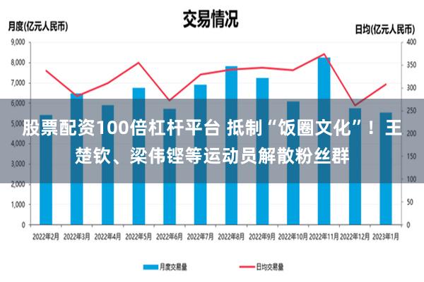 股票配资100倍杠杆平台 抵制“饭圈文化”！王楚钦、梁伟铿等运动员解散粉丝群